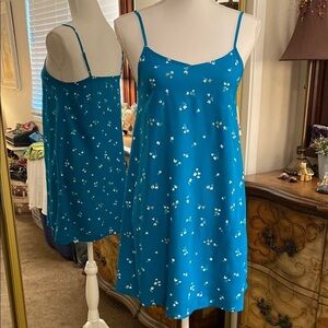 SO Blue Mini Dress with Nautical Charm Size L